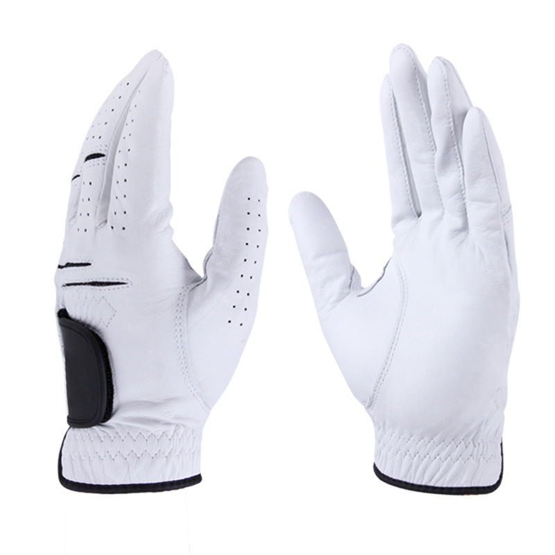 Wholesale golf glove left hand cabretta golf glove printing golf glove