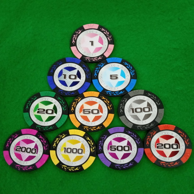 Factory Professional Custom Cheap Luxury Wholesale Casino Poker Chips Set