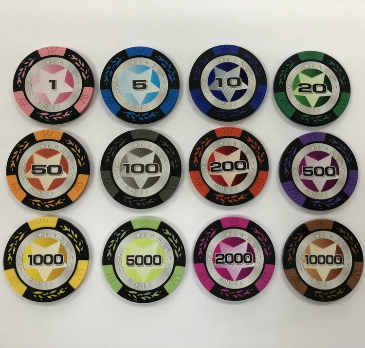 Factory Professional Custom Cheap Luxury Wholesale Casino Poker Chips Set