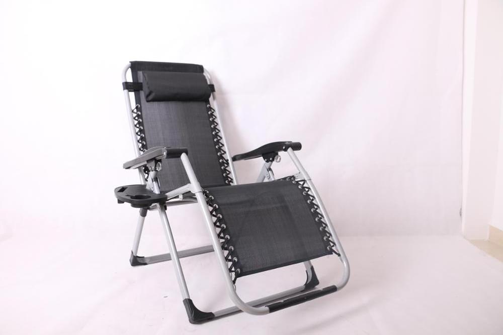 Hot Sale Garden And Indoor Folding Recliner Lounge Foldable Metal Beach Chair