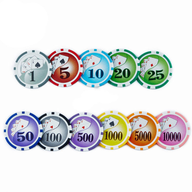 Factory Professional Custom Cheap Luxury Wholesale Casino Poker Chips Set