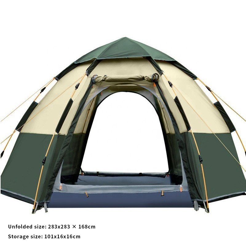 Luxury Portable New Arrival Folding Automatic Air Tent Camping Outdoor Heated German Camping Tent