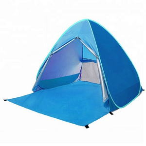 Anti Ultraviolet Light 1-2 Person Automatic Pop Up Outdoor Sun Shade Beach Tent Sun Shelter