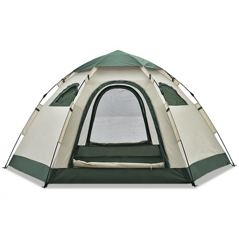 Luxury Portable New Arrival Folding Automatic Air Tent Camping Outdoor Heated German Camping Tent