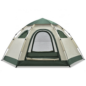 Luxury Portable New Arrival Folding Automatic Air Tent Camping Outdoor Heated German Camping Tent