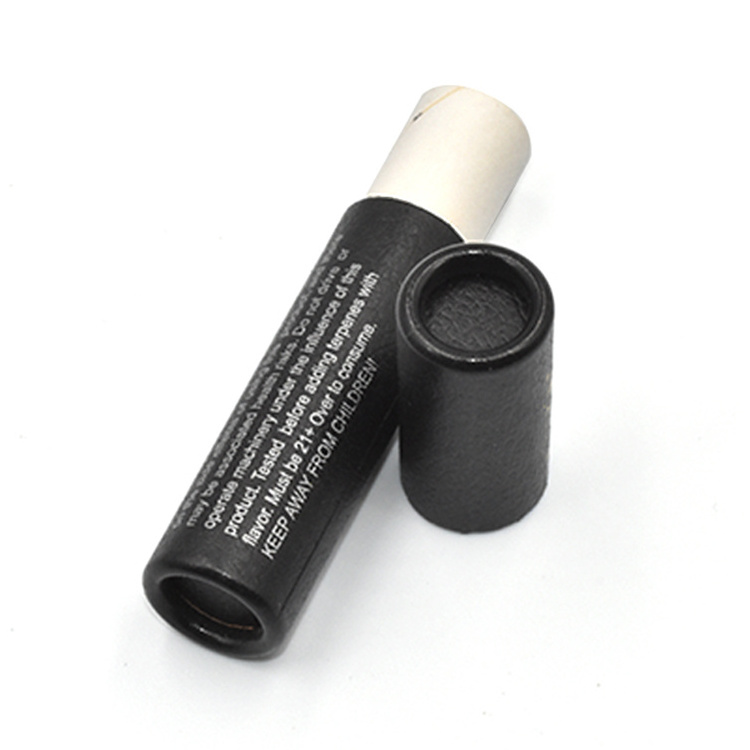 Biodegradable essential oil bottles child proof  paper tubes cartridge packaging