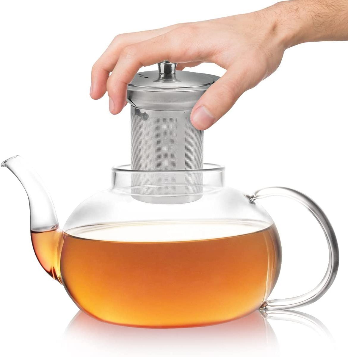 6 34 oz Borosilicate Glass Tea pot tea pot set /teapot glass tea set/ new design tea sets with teapot