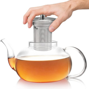 6 34 oz Borosilicate Glass Tea pot tea pot set /teapot glass tea set/ new design tea sets with teapot