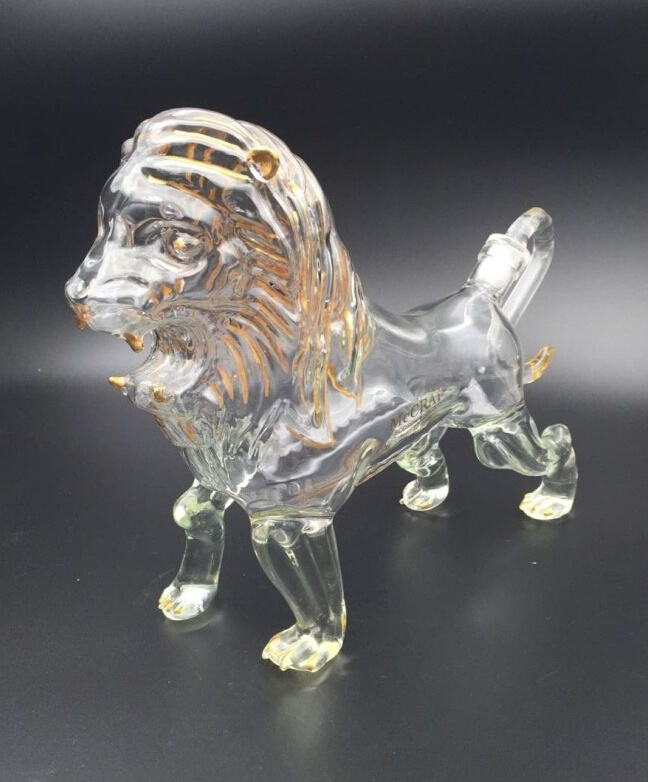 ODM / OEM Lion Shaped  Glass Whiskey  Liquor Decanter set for Whiskey, Vodka, Rum, Tequila or Any Other Alcohol