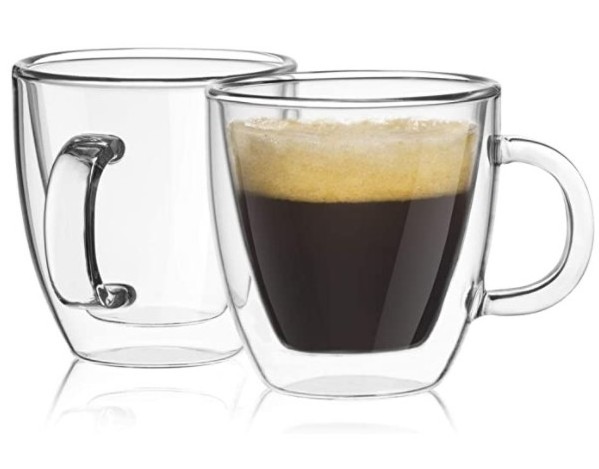 Double Wall Insulated Borosilicate Glasses Glass Coffee Glass Tea Cup