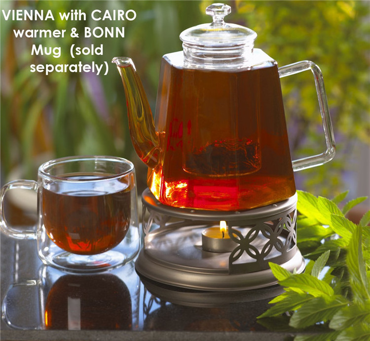 Cairo Premium Teapot Warmer with tea lite candle