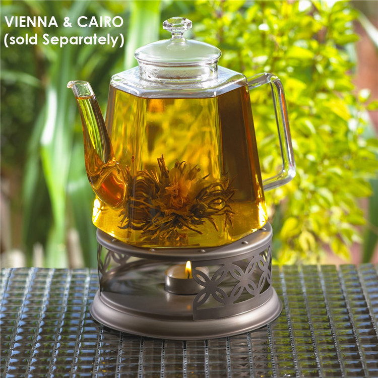 Cairo Premium Teapot Warmer with tea lite candle