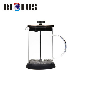 Glass Coffee Press with Plastic handle Coffee French Press