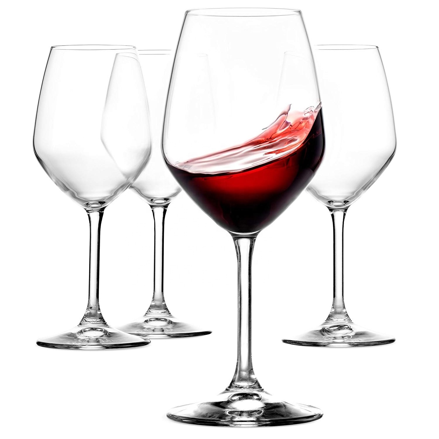 Novelty 500ml Italian Red Goblet  Wine Glasses