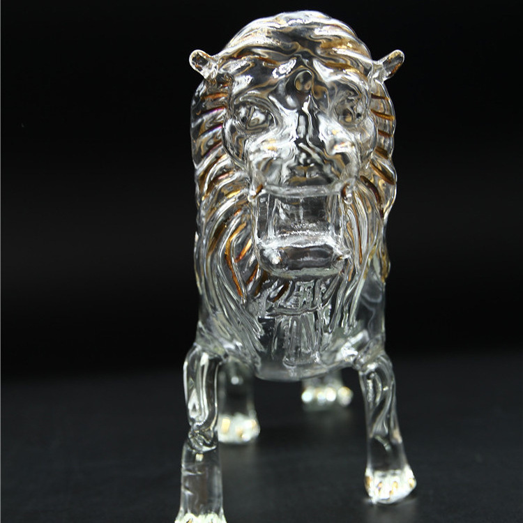 ODM / OEM Lion Shaped  Glass Whiskey  Liquor Decanter set for Whiskey, Vodka, Rum, Tequila or Any Other Alcohol