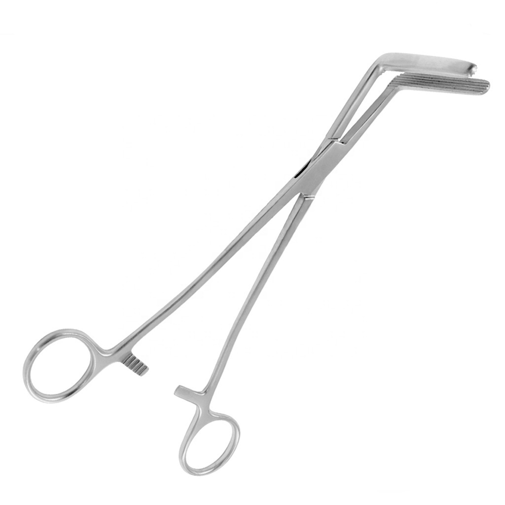 High Quality Wertheim Cullen Pedicle Clamp 21.5cm Stainless Steel Manual Vaginal Forceps CE Certified Gynecology Instruments