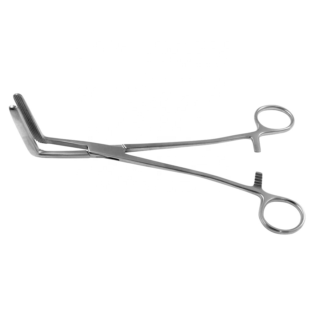 High Quality Wertheim Cullen Pedicle Clamp 21.5cm Stainless Steel Manual Vaginal Forceps CE Certified Gynecology Instruments