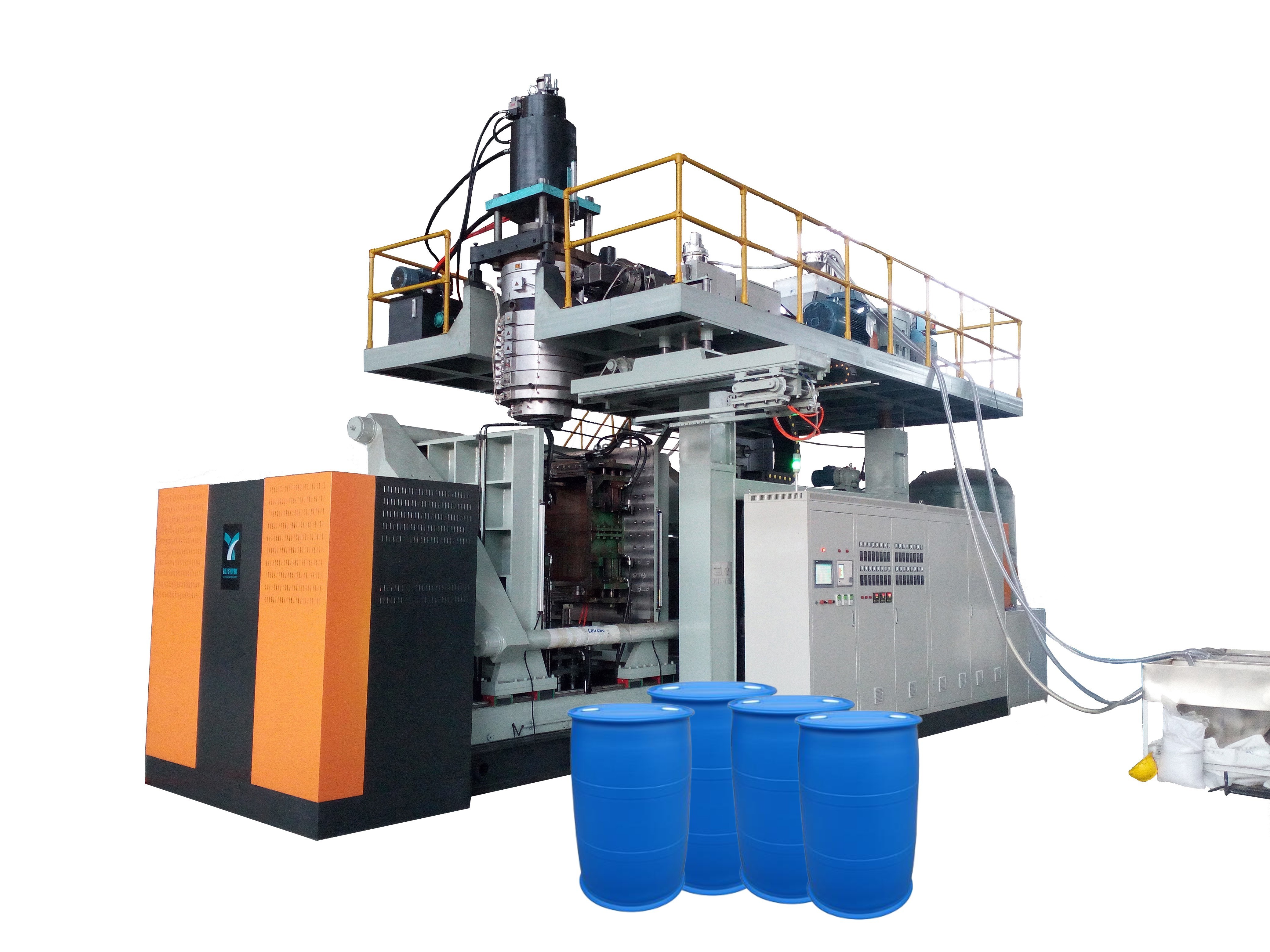 220l blue barrel blow molding machine oil barrel production barrel drum blow molding moulding machine