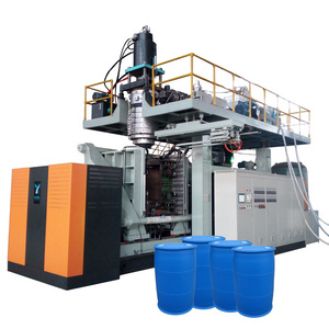 55 gallon barrels blow machine plastic barrel production 200l plastic bucket blow moulding machine 3 layers