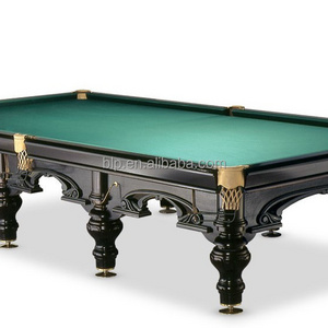 BLP 12ft Solid wood russian pyramid snooker billiard table for tournament use