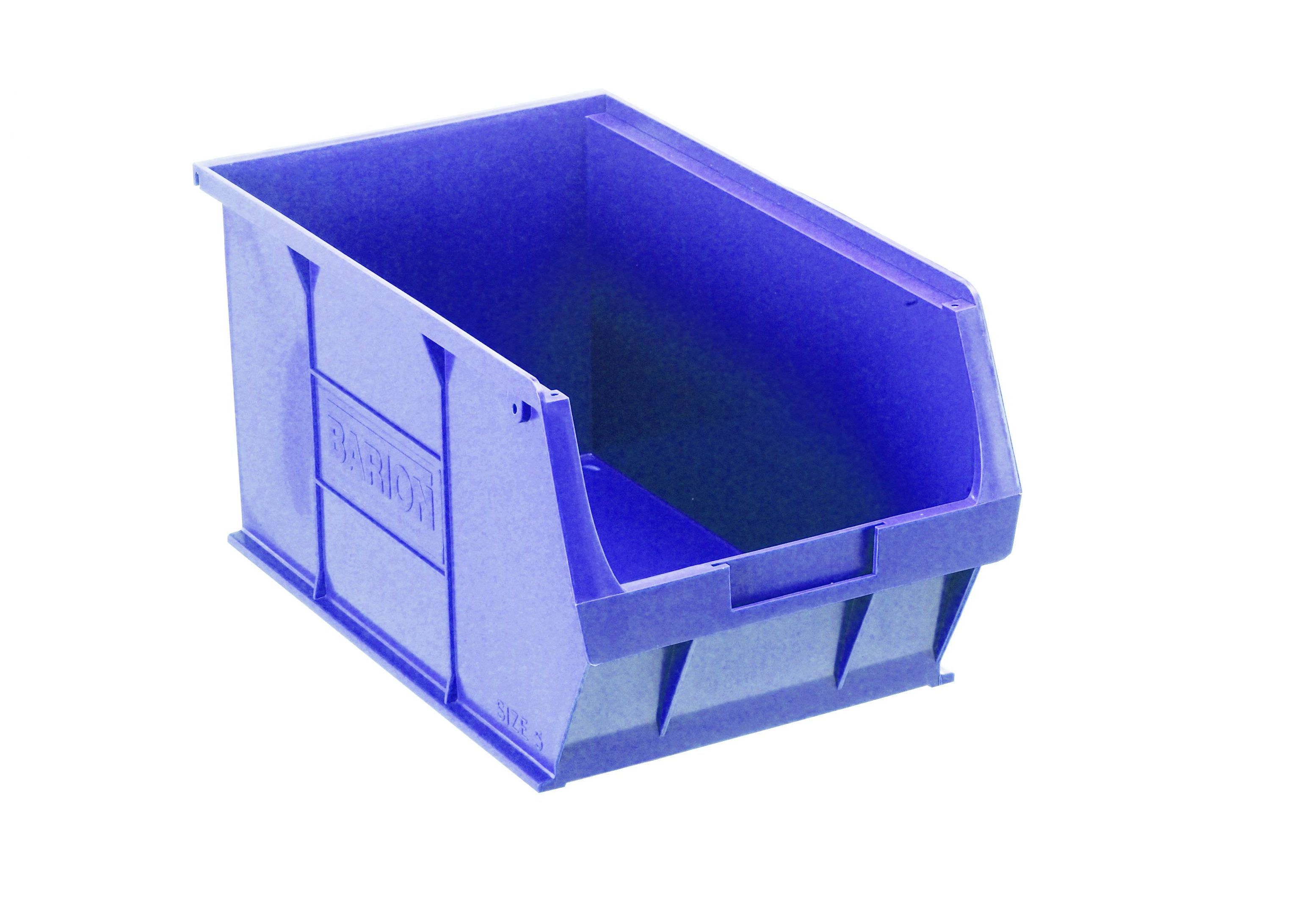 Warehouse Plastic Stackable Storage Shelf Bins