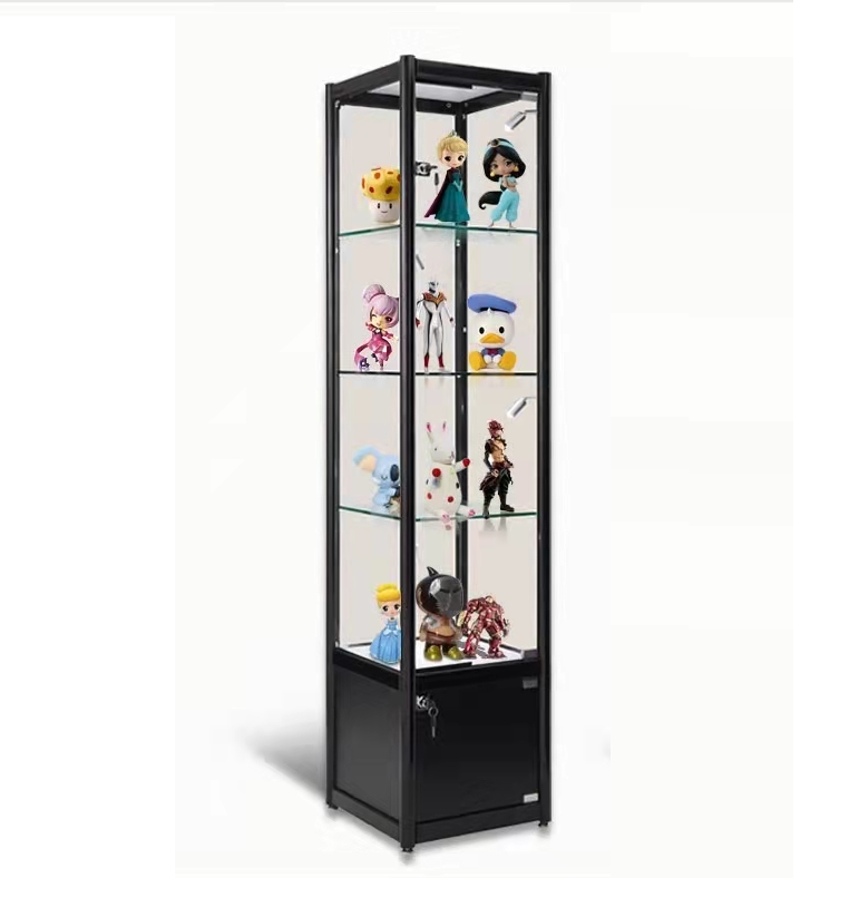 Customizable glass jewelry display cabinet glass cabinet display case glass showcase