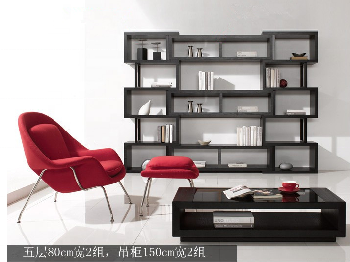 New Design Soild Wood Bookcase for Home or Office