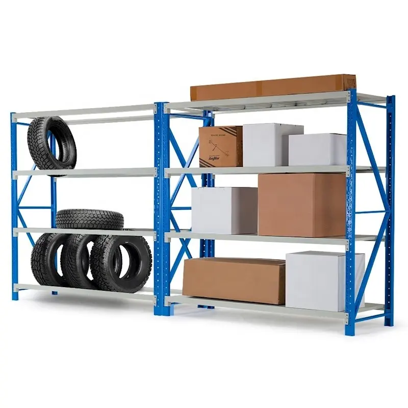 Light warehouse display rack Adjustable Medium Duty Steel Shelving