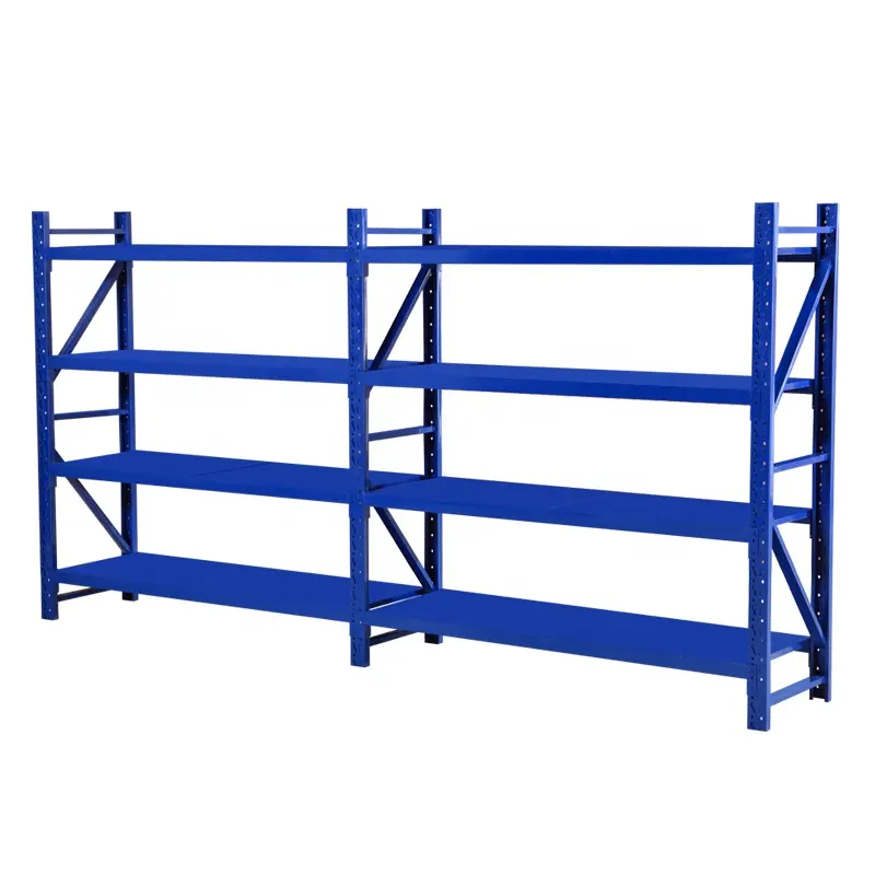 Light warehouse display rack Adjustable Medium Duty Steel Shelving