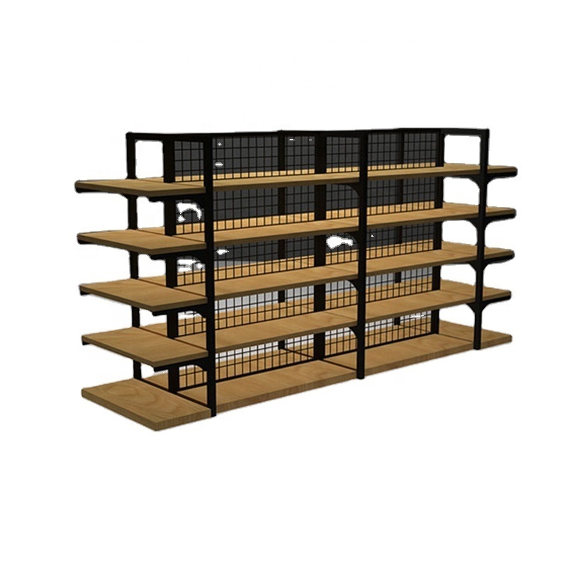 wood metal supermarket shelf supermarket racks manufacturer store shelving for medicine