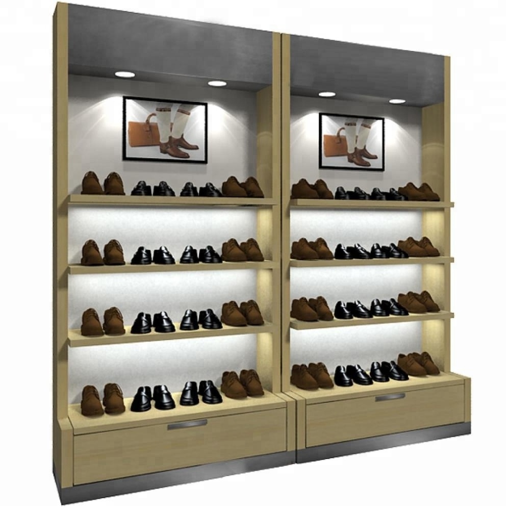 Customized Shoes Rack Display Design