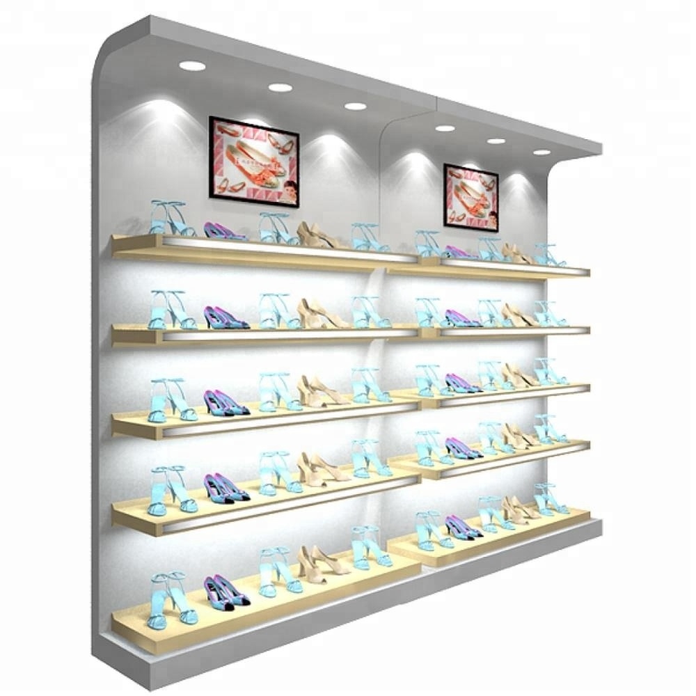 Customized Shoes Rack Display Design