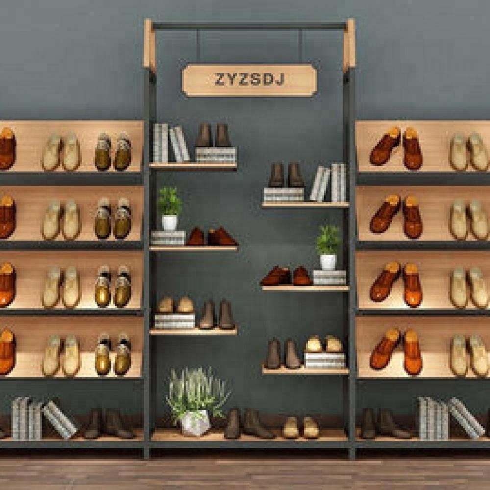 Customized Shoes Rack Display Design