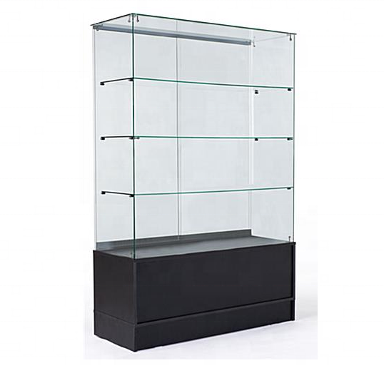 Hand-made Lego display cabinet with lock transparent glass cabinet display rack