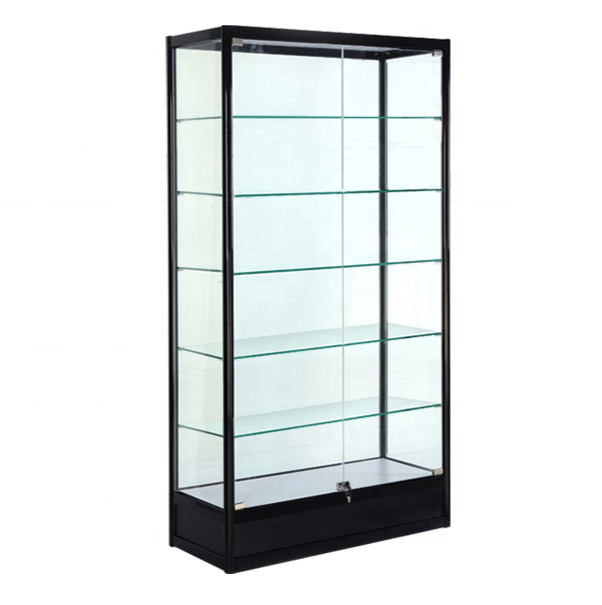 Hand-made Lego display cabinet with lock transparent glass cabinet display rack