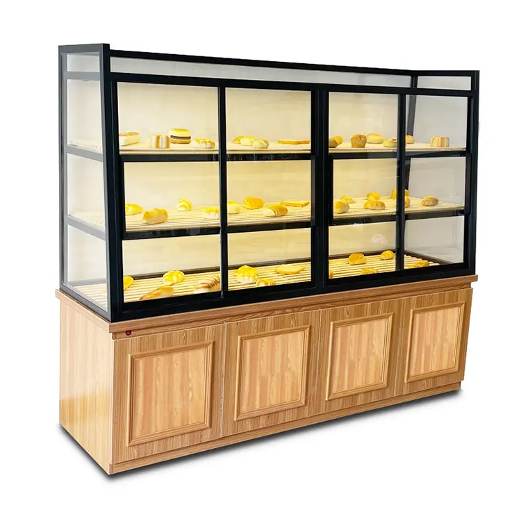 Customized Bread Cabinet Bakery Display Cake Display Case