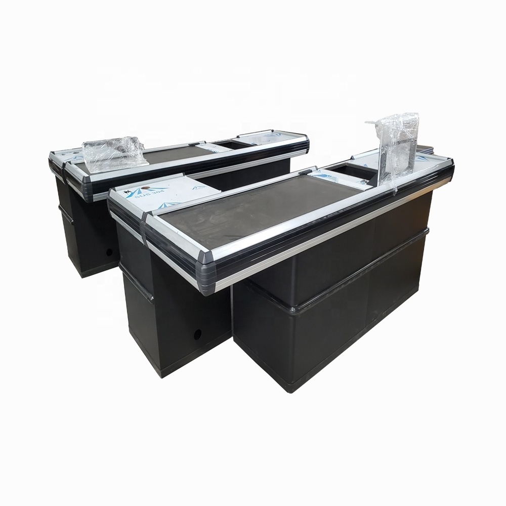 Checkout Counter Factory Wholesale Supermarket Cashier Table Checkout Counter