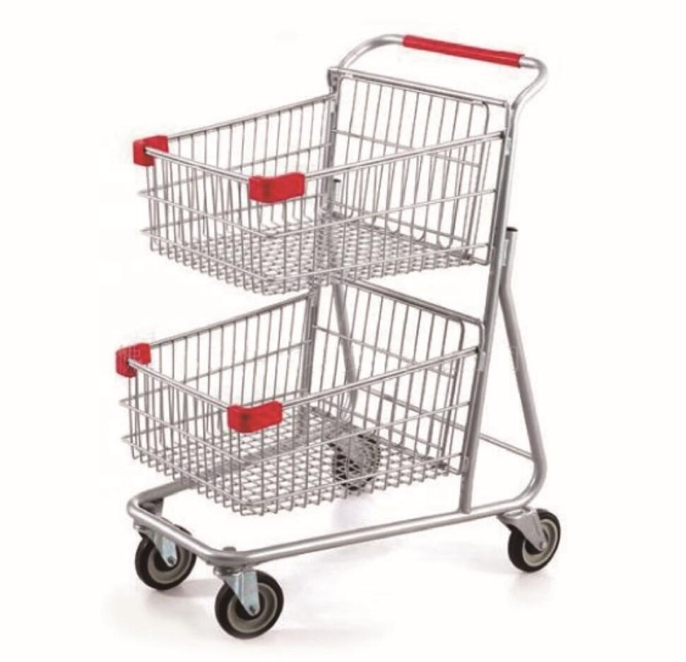 Custom Fit Double Decker Shopping Carts