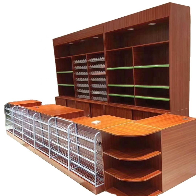 Store cash counter customized shelf