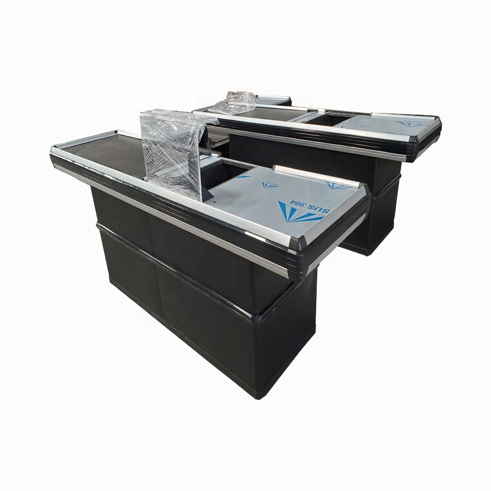 Checkout Counter Factory Wholesale Supermarket Cashier Table Checkout Counter