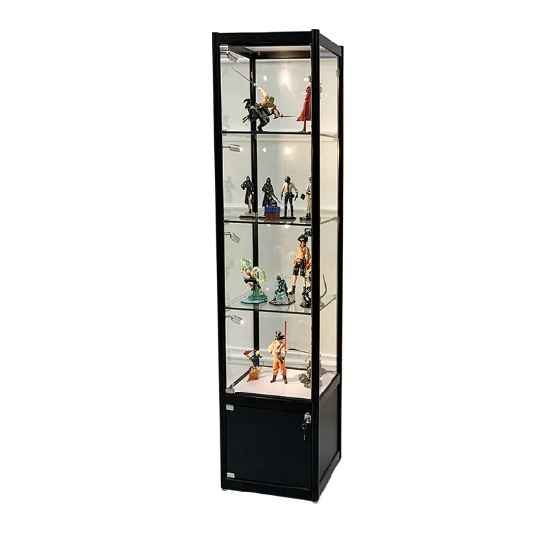 Customizable glass jewelry display cabinet glass cabinet display case glass showcase