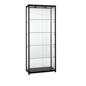 Cabinet Glass Display Case Cabinet with Door