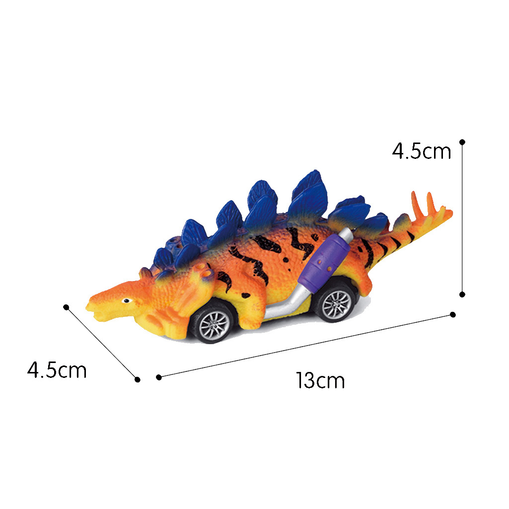 2023 Hot Sale Big Wheels Funny Toys Friction Dinosaur Cars Toys