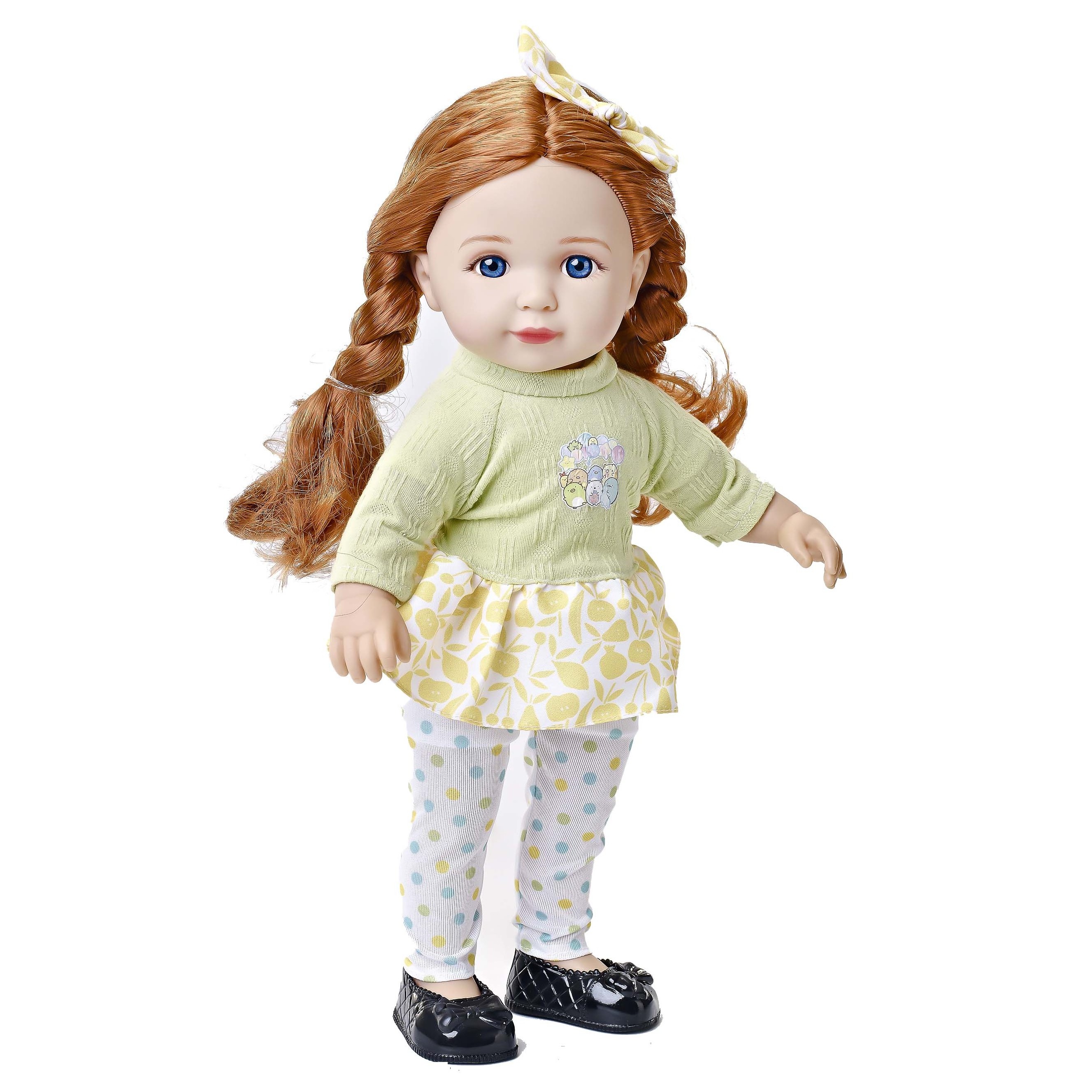 2024 Girls toys 14 inch long hair movable joint girl doll toys big eyes beautiful dolls toy