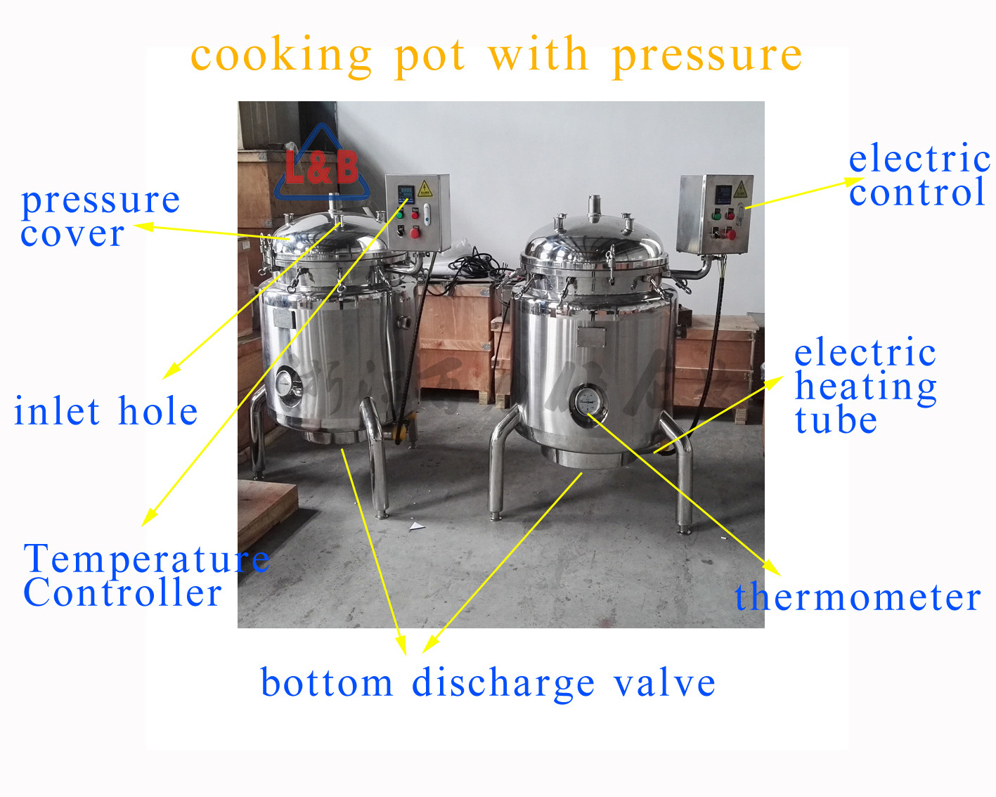 thermomixer /automatic cooking machine/ cooking mixer machine/ pressure cooker with agitator