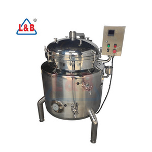 stainless steel industrial food grade pressure cooker for for canning foods