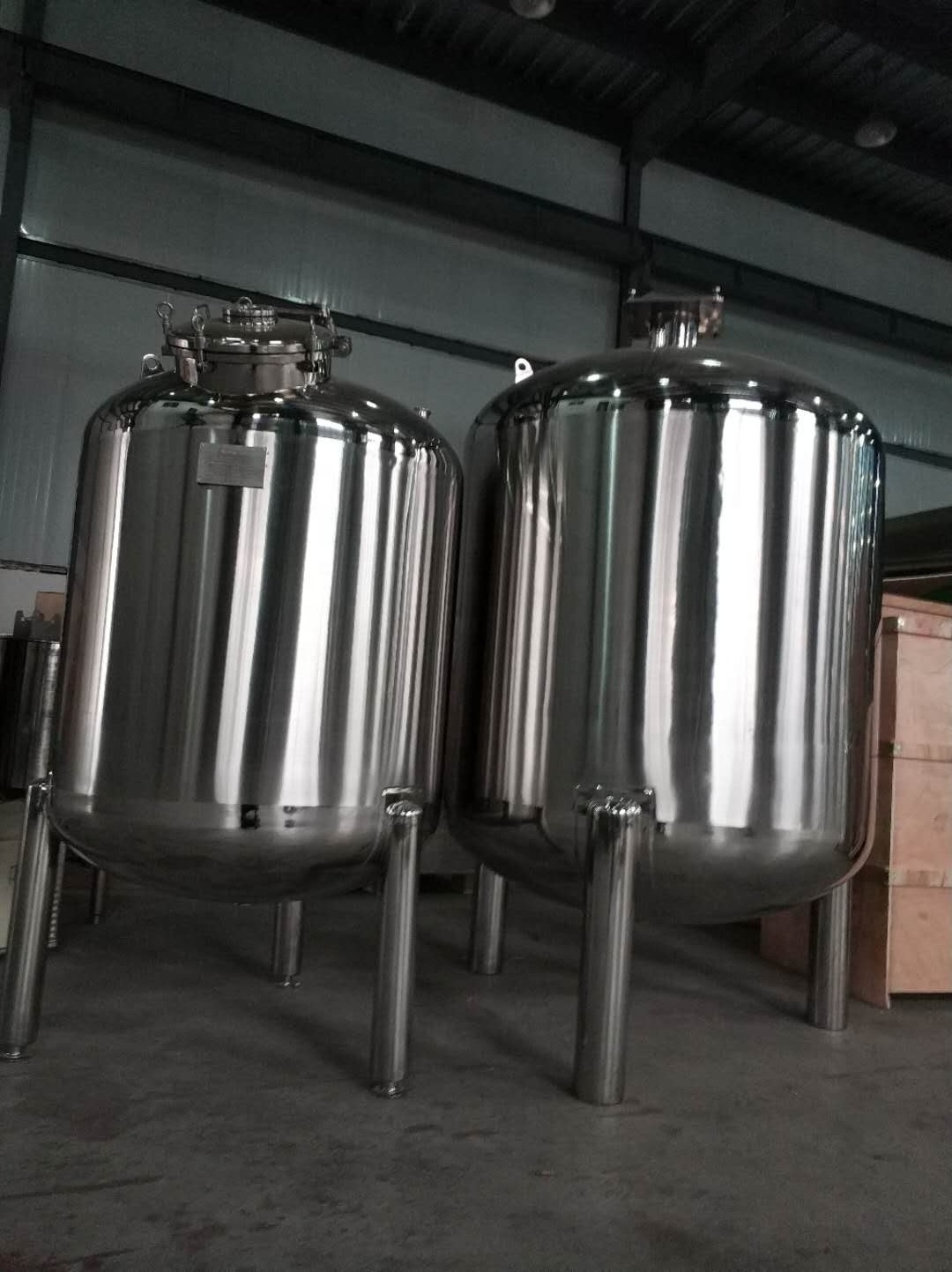 Food Grade Stainless Steel 1000L IBC Container Storage Tank For Sale