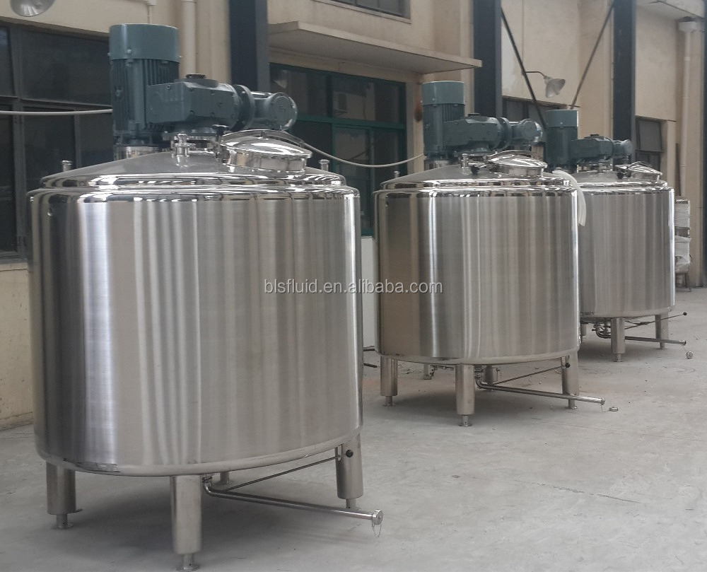 Industrial double wall milk boiler/Milk Churning stainless steel mixing equipment/Butter Churner for sale