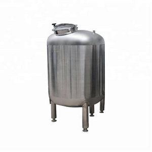 stainless steel beverage and juice storage machine industrial holding water tank, dairy, chocolate, syrup, cream container