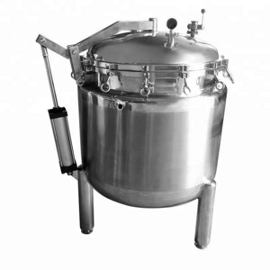 50L-8000L stainless steel steam heating commercial pressure cooker